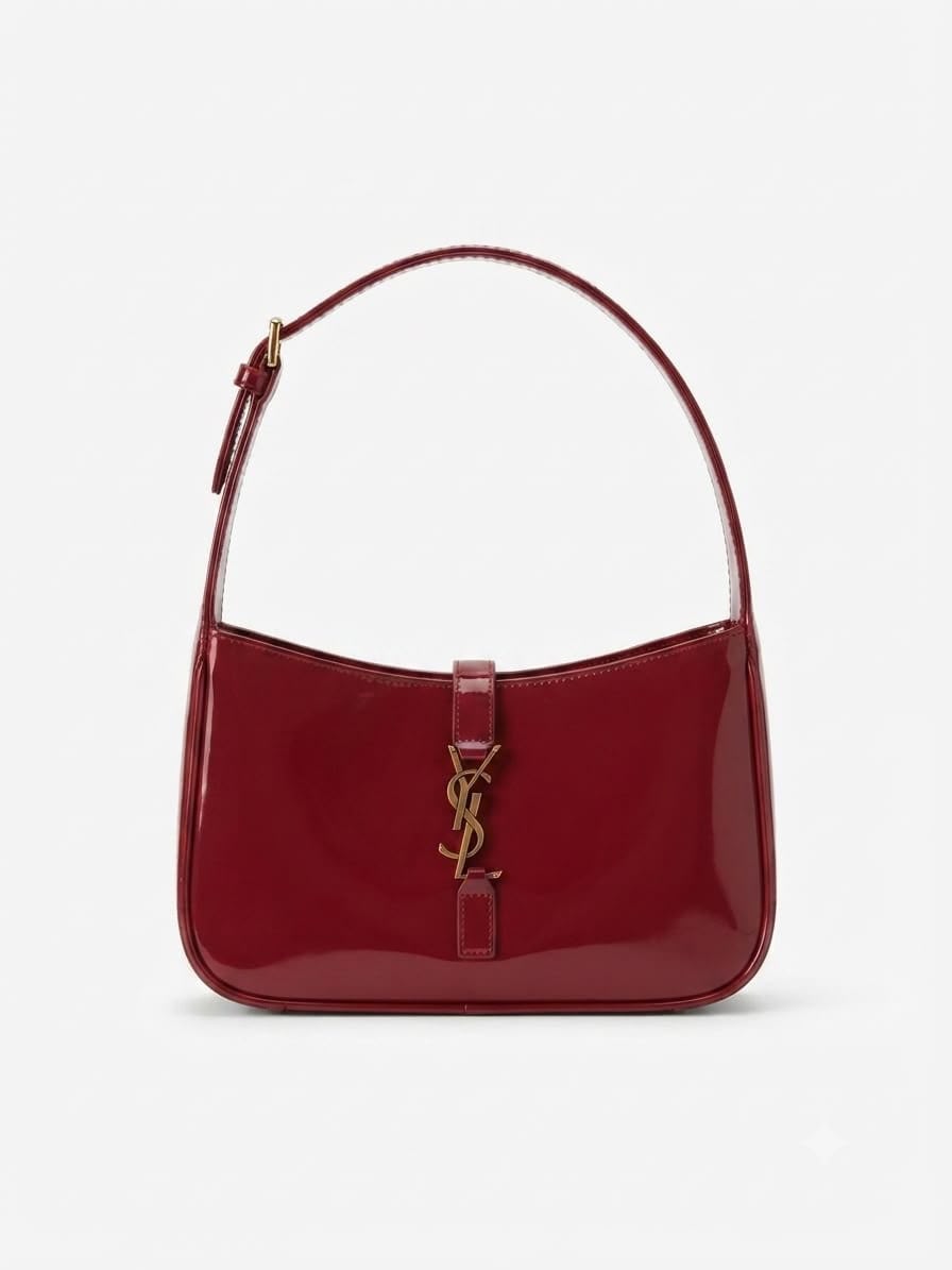 YSL Side Carry Bag - Black