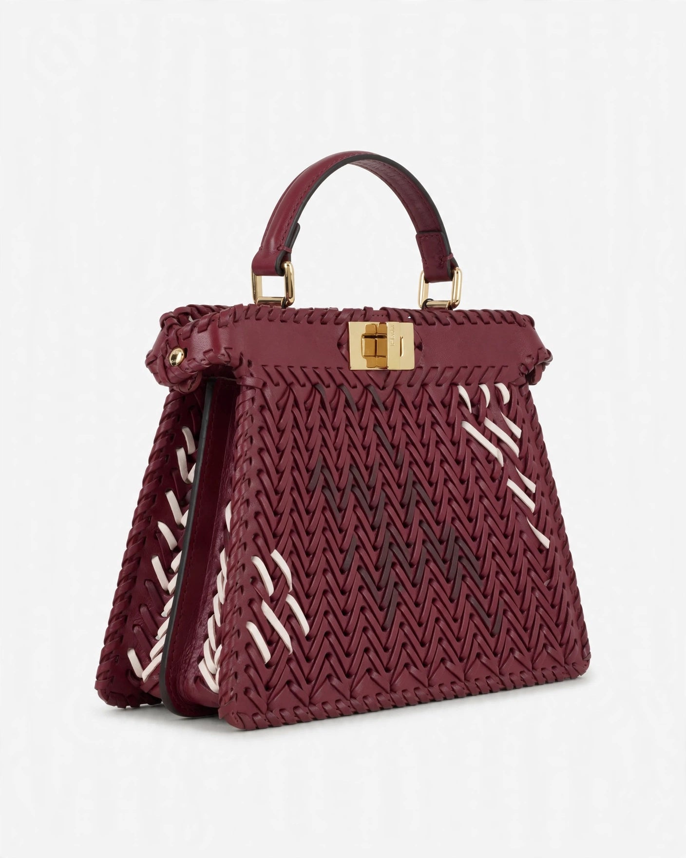 Fendi Peekaboo Mini Woven Bag