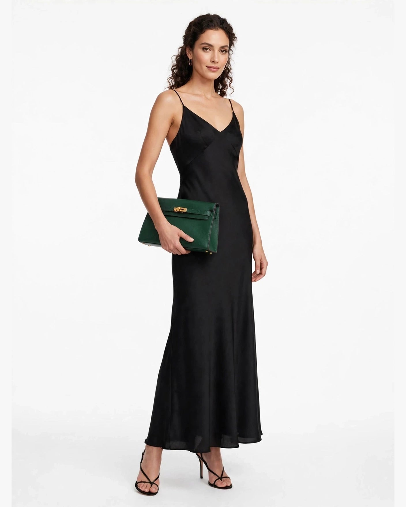 Kelly Clutch Bag – Gold Hardware